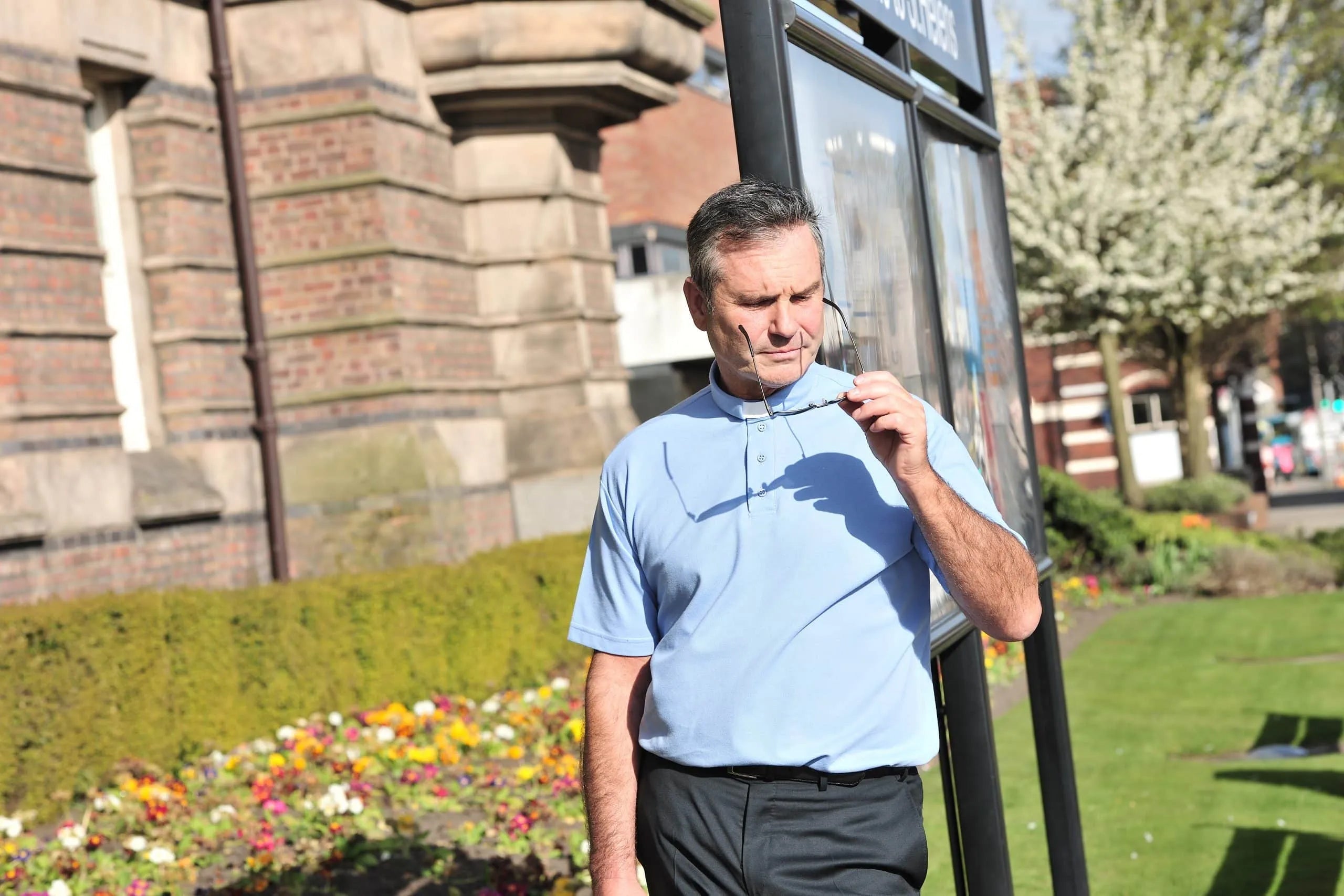 Mens Clerical Polo Shirts