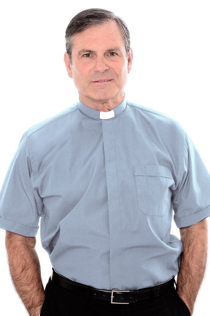 1-inch Tunnel Collar Shirt - Short Sleeve