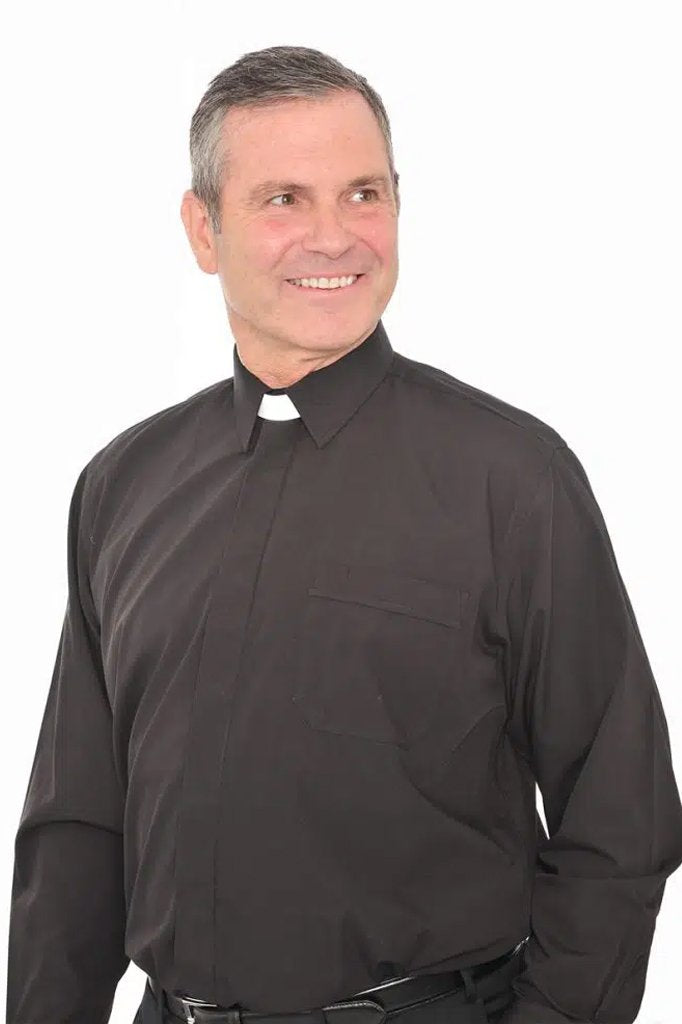 Collar Attached Shirt - Long Sleeve