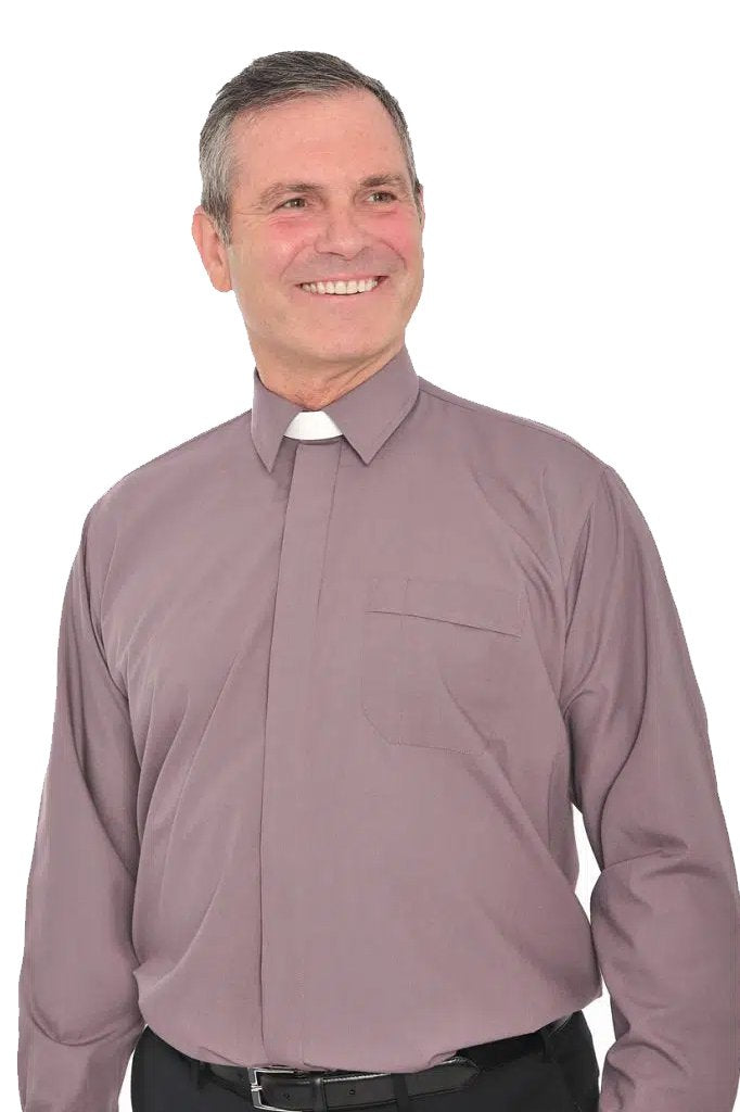 Collar Attached Shirt - Long Sleeve