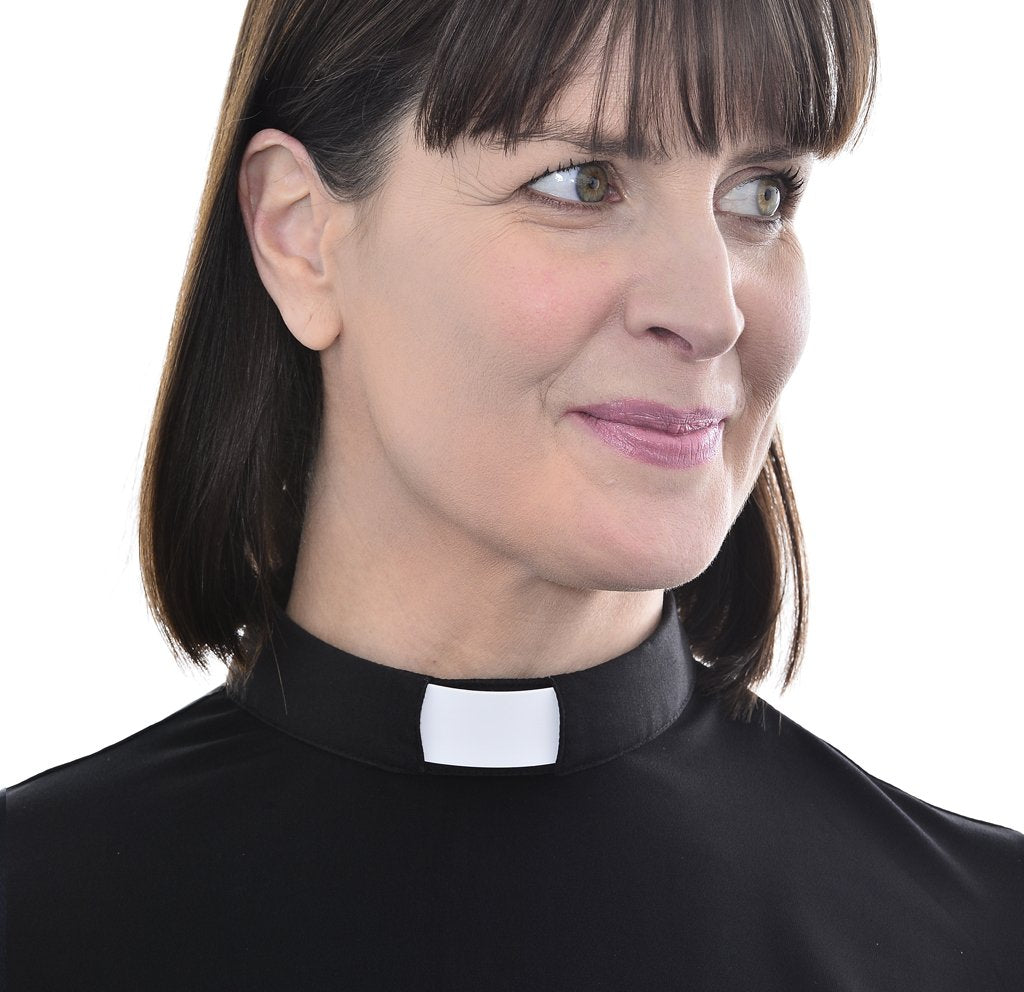 Womens Clerical Blouse - Black