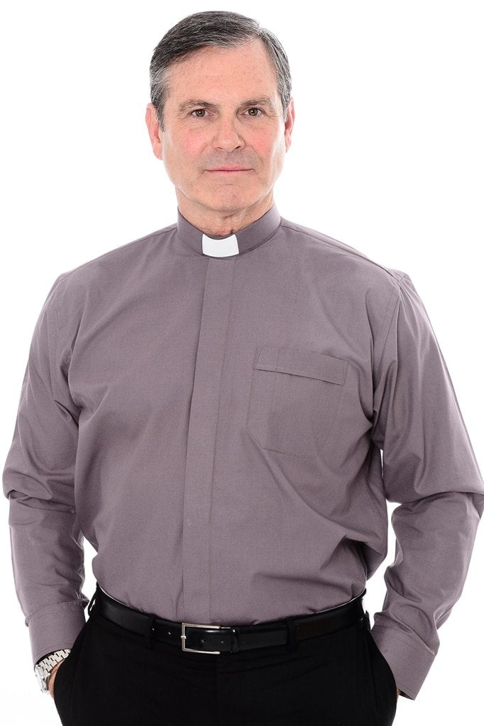 1 inch Tunnel Collar Shirt - Long Sleeve