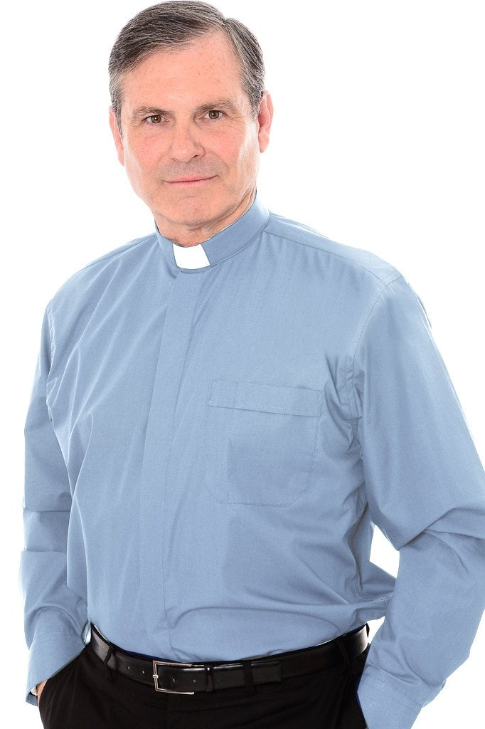 1 inch Tunnel Collar Shirt - Long Sleeve