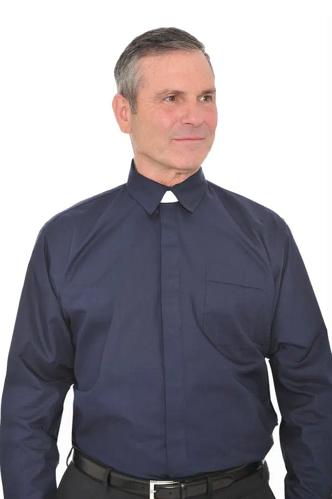 Collar Attached Shirt - Long Sleeve